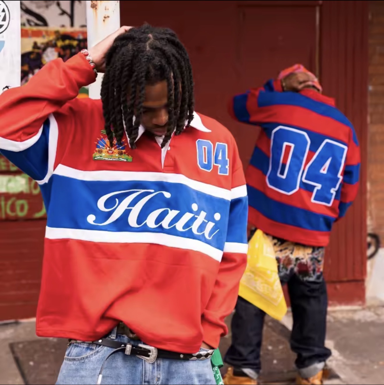 Mens Polo Shirt  Streetwear Haiti Casual Unisex Fashion