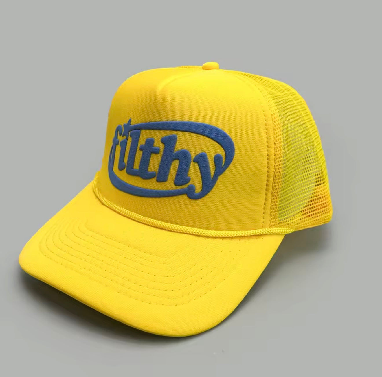 Color Block filthy Letters Baseball Hats New Unisex