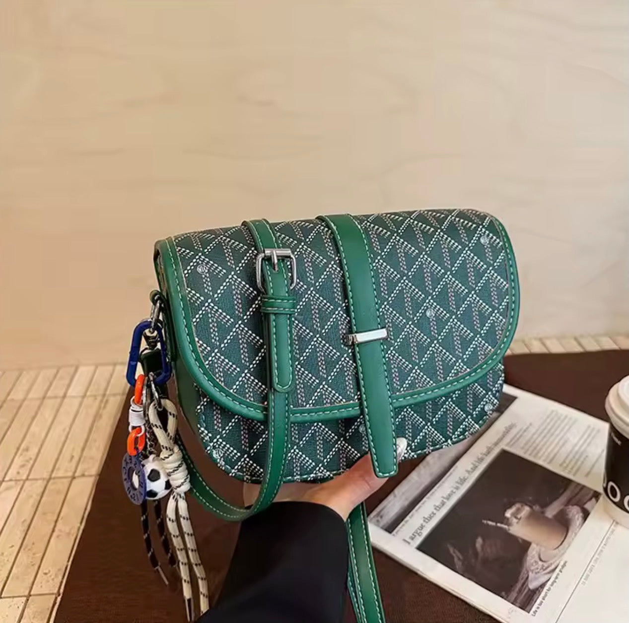 Luxury Fashion-Forward Designer Diaper Bag Women Large Capacity Tote Elegant