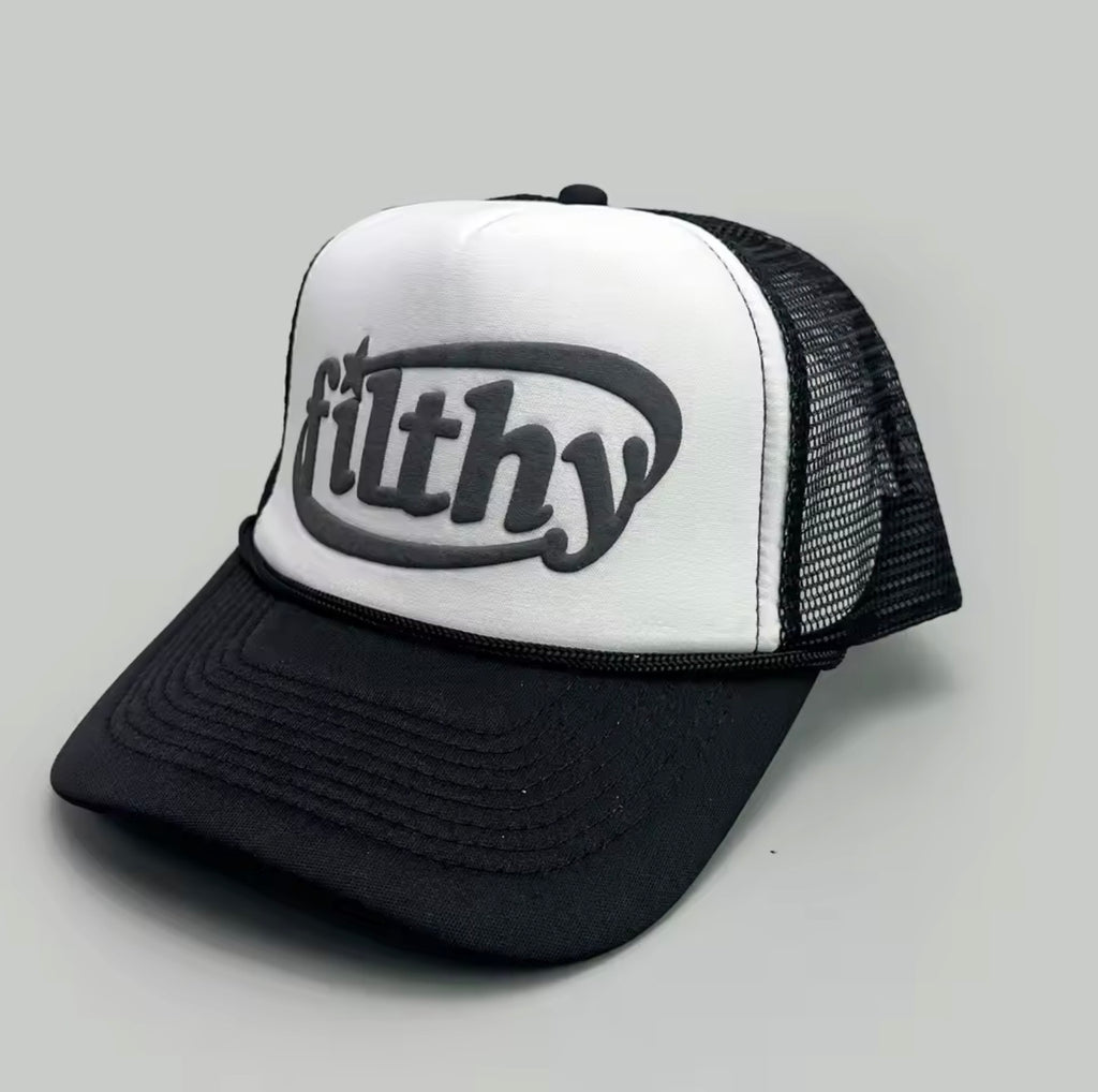 Color Block filthy Letters Baseball Hats New Unisex
